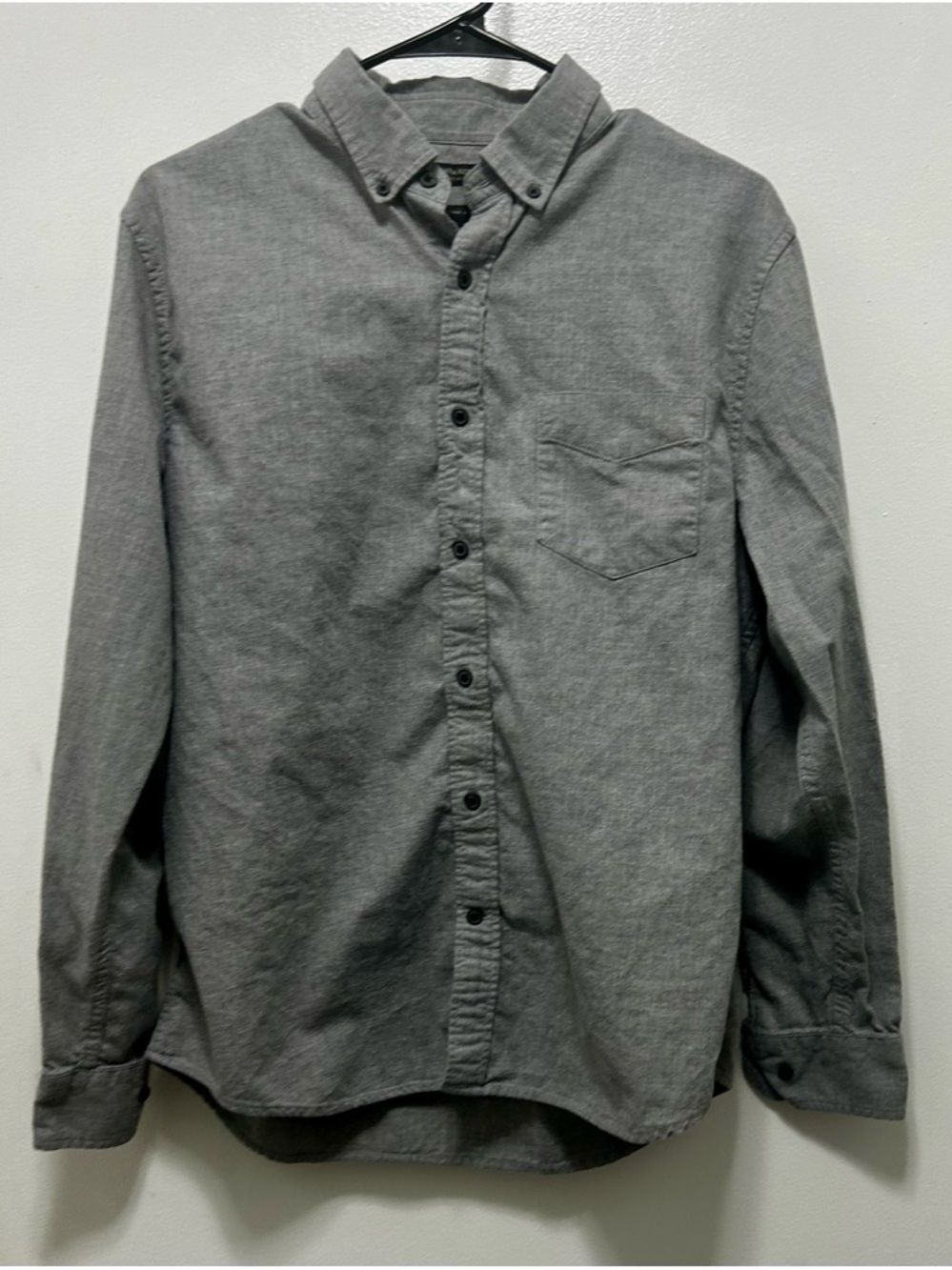 Banana Republic Gray Button-Down Shirt‎